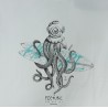 PICTURE TEE OCTOPUS WHITE