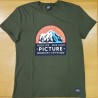 PICTURE TEE EARTH DARK GREEN