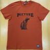 PICTURE TEE POLAR BRICK