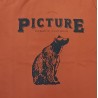 PICTURE TEE POLAR BRICK