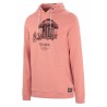 PICTURE ORGANIC SWEAT HOODIE WINTON RUSTY PINK COTON BIO