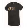 PICTURE T-SHIRT CORK BLACK