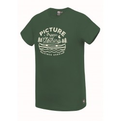 PICTURE T-SHIRT COLTER FOREST GREEN