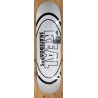 REAL DECK 8.38" TEAM CLASSIC OVAL WHITE