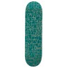 KROOKED PLATEAU 8.375" PP FLOCK PRICEPOINT GREEN SKATEBOARD