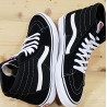 VANS SK8-HI BLACK WHITE