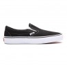 VANS SLIP-ON  BLACK WHITE