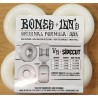 BONES 4 X ROUES 53 MM 100'S V5 WHITE SIDECUT