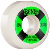 BONES 4 X ROUES 100s 54 MM V5 SIDECUT WHITE SKATEBOARD