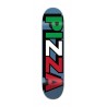 PIZZA PLATEAU 8.375" TRI LOGO VENEER SKATEBOARD