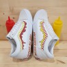 VANS OLD SKOOL VAN DOREN SPECIAL TRUE WHITE KETCHUP MAYO