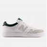 NEW BALANCE BB 480 LKD WHITE NIGHTWATCH GREEN