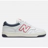 NEW BALANCE BB480 LWG WHITE NAVY RED