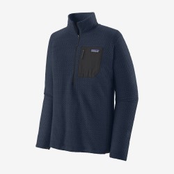 PATAGONIA POLAIRE R1 AIR ZIP NECK NEW NAVY