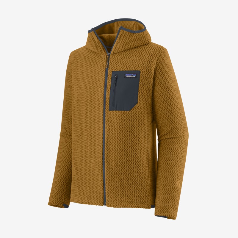 PATAGONIA POLAIRE R1 AIR FULL ZIP RAPTOR BROWN