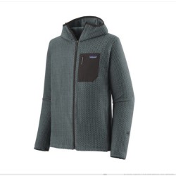 PATAGONIA POLAIRE R1 AIR FULL ZIP NOUVEAU GREEN