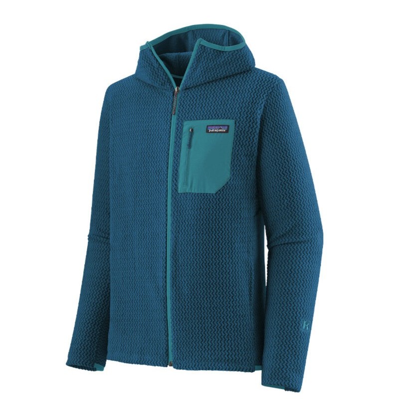 PATAGONIA POLAIRE R1 AIR FULL ZIP LAGOM BLUE