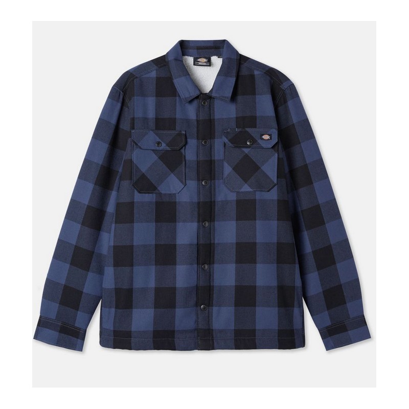 DICKIES CHEMISE SACRAMENTO DOUBLEE POLAIRE SHERPA NAVY