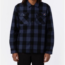 DICKIES CHEMISE SACRAMENTO DOUBLEE POLAIRE SHERPA NAVY