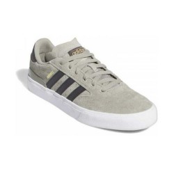 ADIDAS BUSENITZ VULC II SILVER CARBON WHITE CHAUSSURES